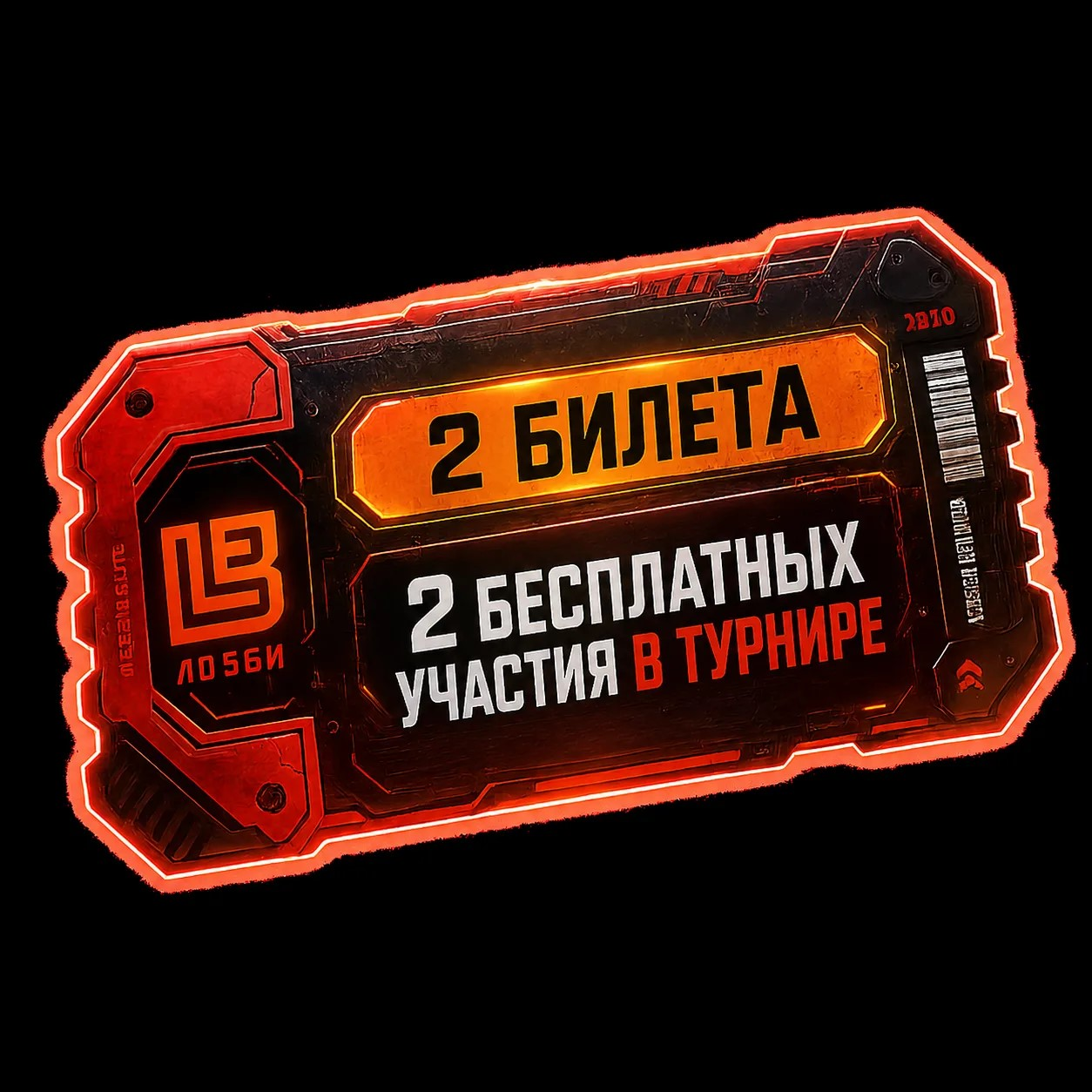 2 билета на турнир